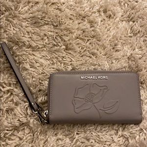 Michael Kors Floral Clutch Wallet